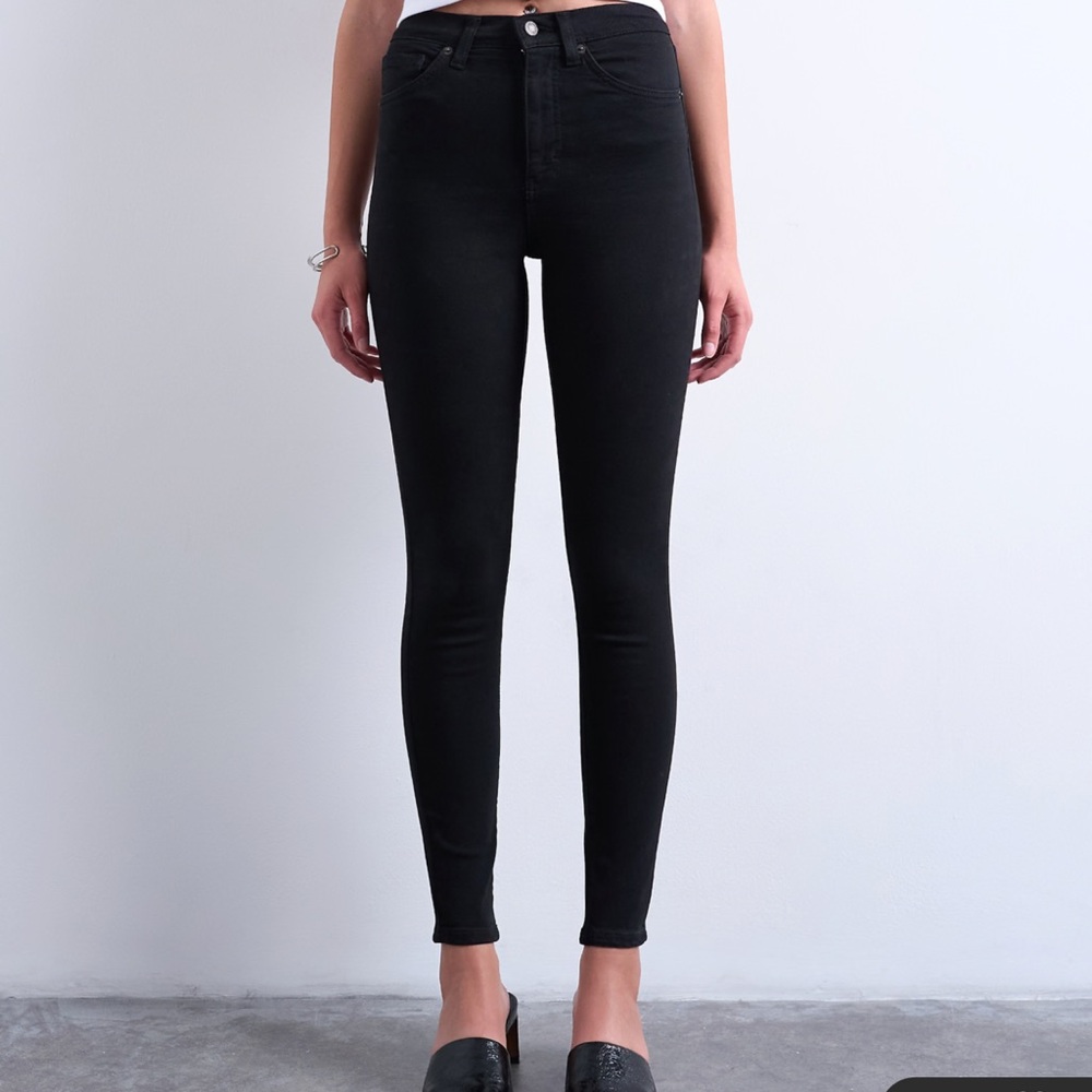 NWT Topshop Black High Rise Women Jeans